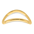 10K Wave Fashion Thumb Ring
