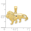 10K Lion Charm