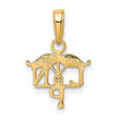 10K LPN Symbol Pendant