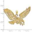 10K Eagle w/Beak Touching Claws Charm