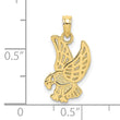 10k Eagle Charm