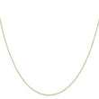 10k .42mm Carded Curb Chain - Birthstone Company