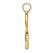 10K 3-D Paint Brush Charm