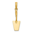 10K 3-D Concrete  Tool Spatula Charm