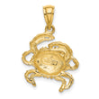 10K 2-D Crab Charm