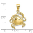 10K 2-D Crab Charm