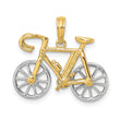 10k Two-tone 3-D Ten Speed Bicycle Charm