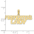 10k FIREFIGHTER'S LADY Charm
