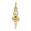 10k Polished Ballerina Charm