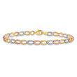 10K Tri-Color D/C Bracelet