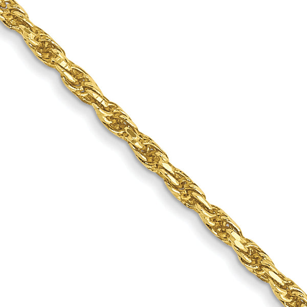 10k 1.3mm D/C Machine Made Rope Chain