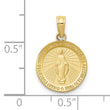 10k Miraculous Medal Pendant