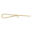 10k Men's Textured Tie Bar