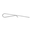 10k White Gold Polished Tie Bar - Birthstone Company