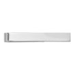 10k White Gold Polished Tie Bar - Birthstone Company