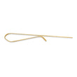 10k Men's Grooved Engravable Tie Bar - Birthstone Company