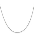 10k WG .9mm Cable Chain - Birthstone Company