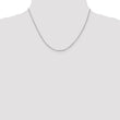 10k WG 1.3mm Heavy-Baby Rope Chain - Birthstone Company