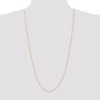 10k 1.0mm Parisian Wheat Chain