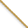 10k 1.2mm Parisian Wheat Chain
