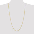 10k 1.5mm Parisian Wheat Chain