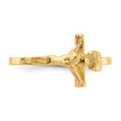 10k Childs Polished Crucifix Ring