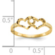 10k Children's Heart Ring