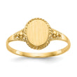 10k Childs Fancy Signet Ring