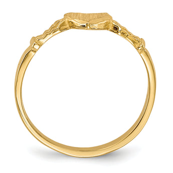 10k Children's Heart Ring