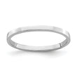 10K White Gold Polished Childs Ring