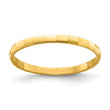 10k Bamboo Texture Baby Ring