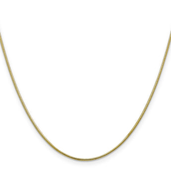 10k 1.1mm Round Snake Chain