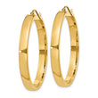 10k Polished Hoop Earring