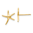 10k Starfish Earrings