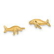 10K Whale Post Earrings