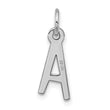 10kw Large Slanted Block Initial A Charm
