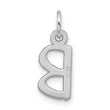10kw Large Slanted Block Initial B Charm