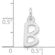 10kw Large Slanted Block Initial B Charm