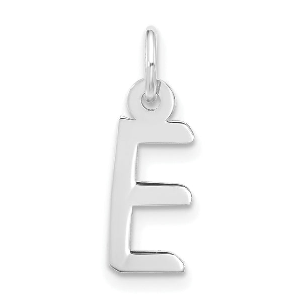 10kw Large Slanted Block Initial E Charm