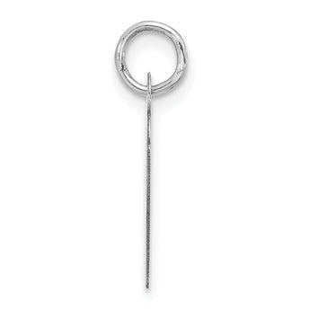 10kw Large Slanted Block Initial H Charm