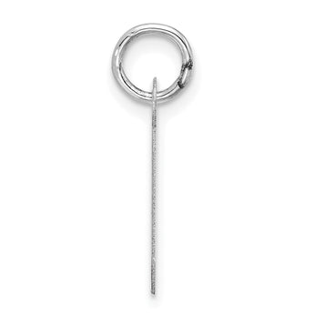 10kw Large Slanted Block Initial J Charm