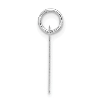 10kw Large Slanted Block Initial L Charm