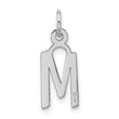 10kw Large Slanted Block Initial M Charm