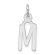 10kw Large Slanted Block Initial M Charm