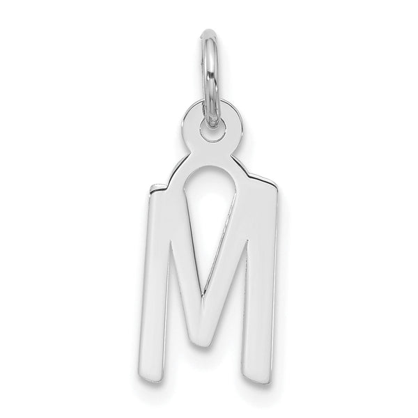 10kw Large Slanted Block Initial M Charm
