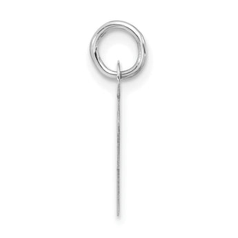 10kw Large Slanted Block Initial P Charm