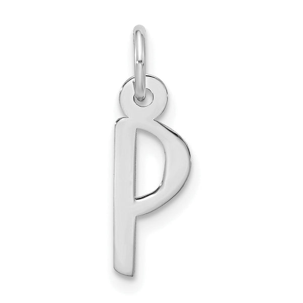 10kw Large Slanted Block Initial P Charm
