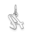 10kw Small Script Initial A Charm