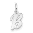 10kw Small Script Initial B Charm