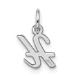 10kw Small Script Initial H Charm